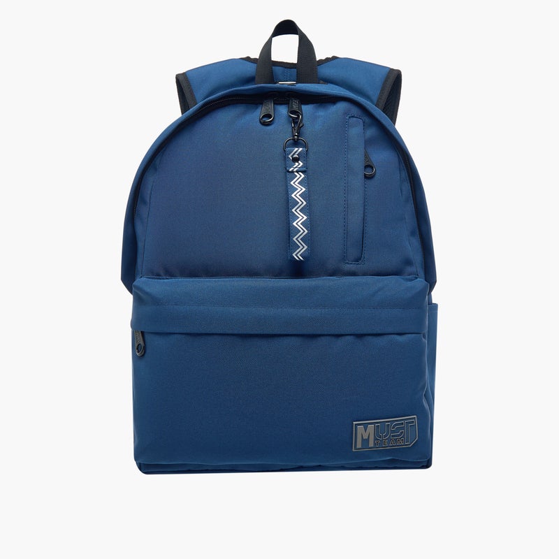 Must Backpack-Sustainable-2 Cmprt-25L (Rpet Pu) Blue \ 32X19X42 - Image 1